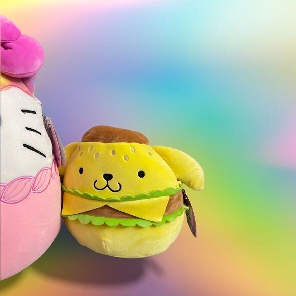 Squishmallows x Sanrio Hello Kitty And Friends Plush Doll Toy Set of 3 New - Picture 4 of 6